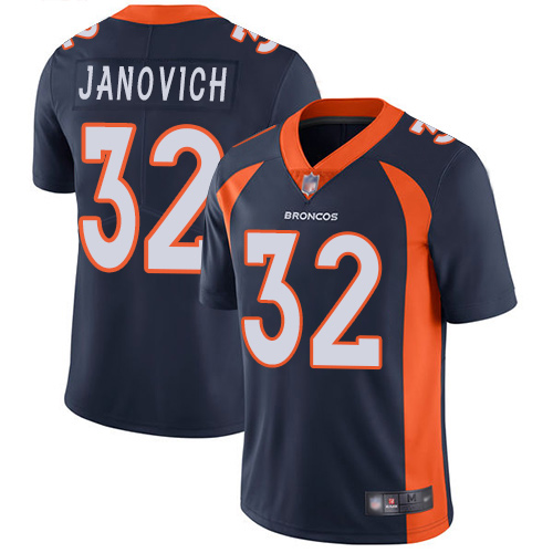 Men Denver Broncos #32 Andy Janovich Navy Blue Alternate Vapor Untouchable Limited Player Football NFL Jersey->denver broncos->NFL Jersey